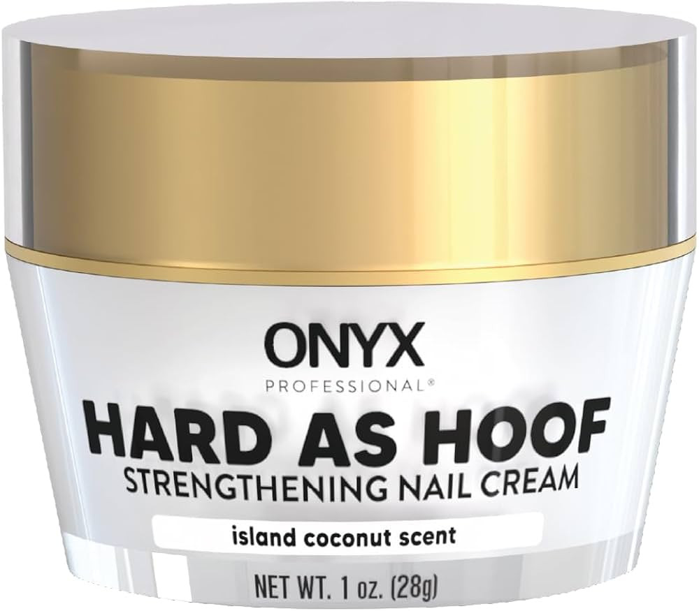 Onyx Professional Hard as Hoof Nail Strengthening Cream, Coconut Scent - Nail Growth and Conditio... | Amazon (US)