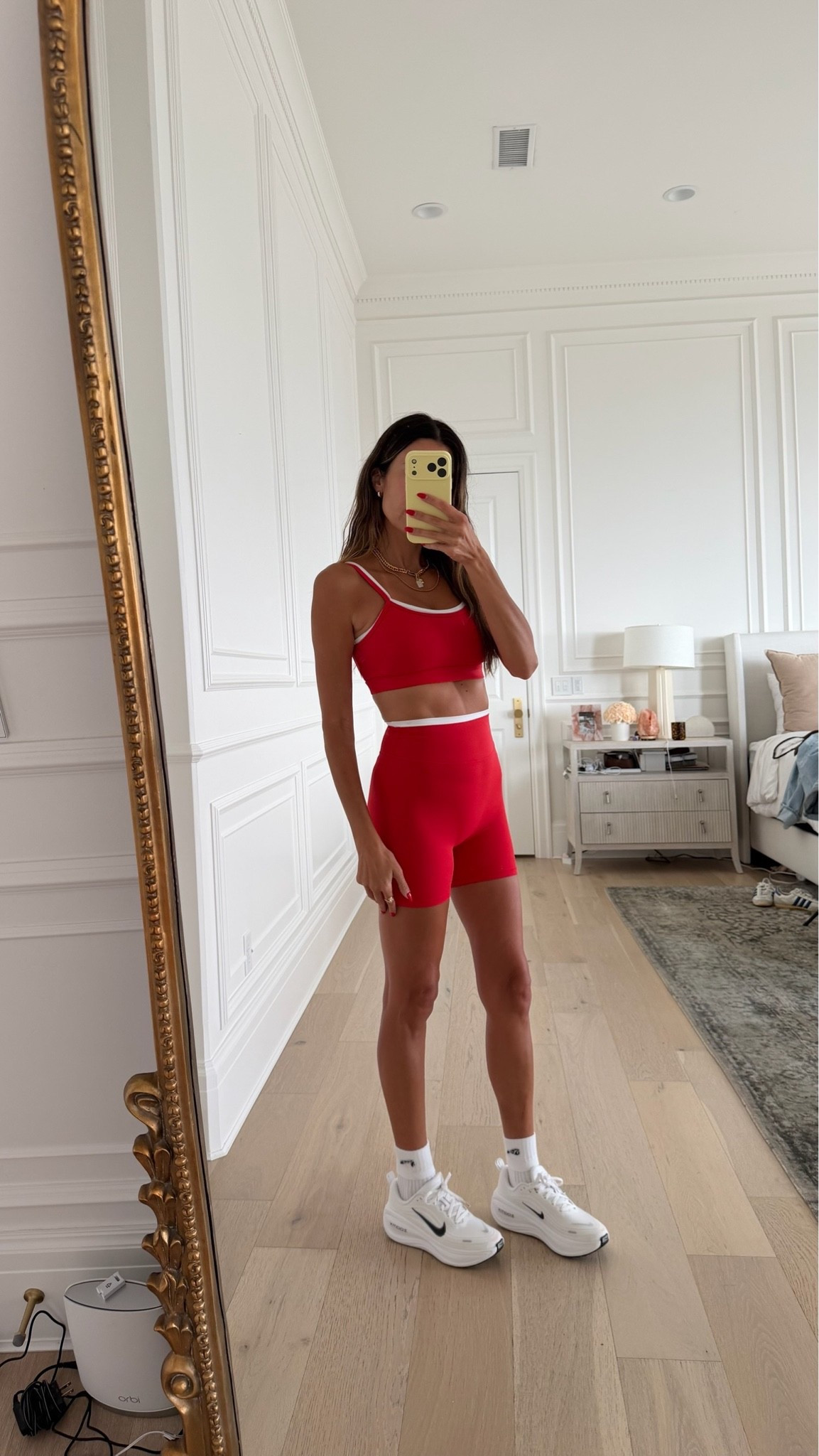 Red matching workout set 〰️

Athleisure outfit, Pilates outfit, yoga outfit, Amazon fashion, Amazon workout set, Nike sneakers, Nike vomero, @Nike US

#LTKootd #LTKfitnessgoals #LTKActive