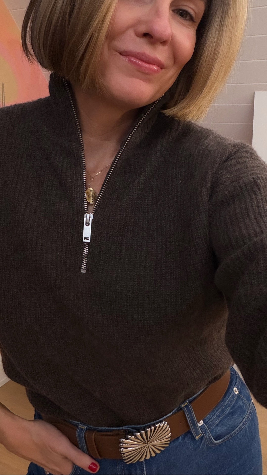 Sharing my latest finds from @onequince and spoiler alert…..there’s cashmere and DIAMONDS ✨ #quincepartner 