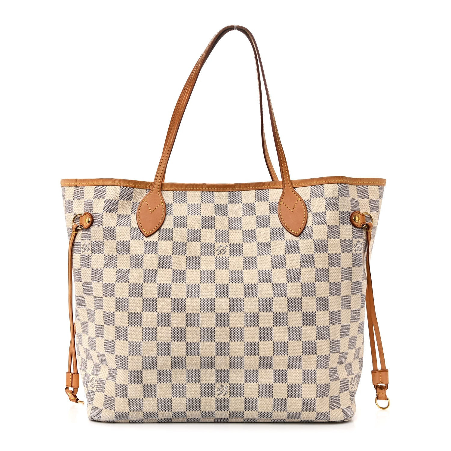Damier Azur Neverfull MM | FASHIONPHILE (US)