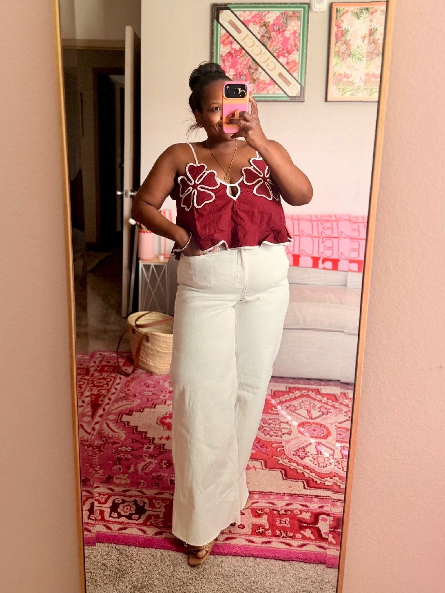 The perfect date night top from @Anthropologie  - wearing the size large and it has adjustable straps.

#LTKgrwm #LTKSaleAlert #LTKPetite
