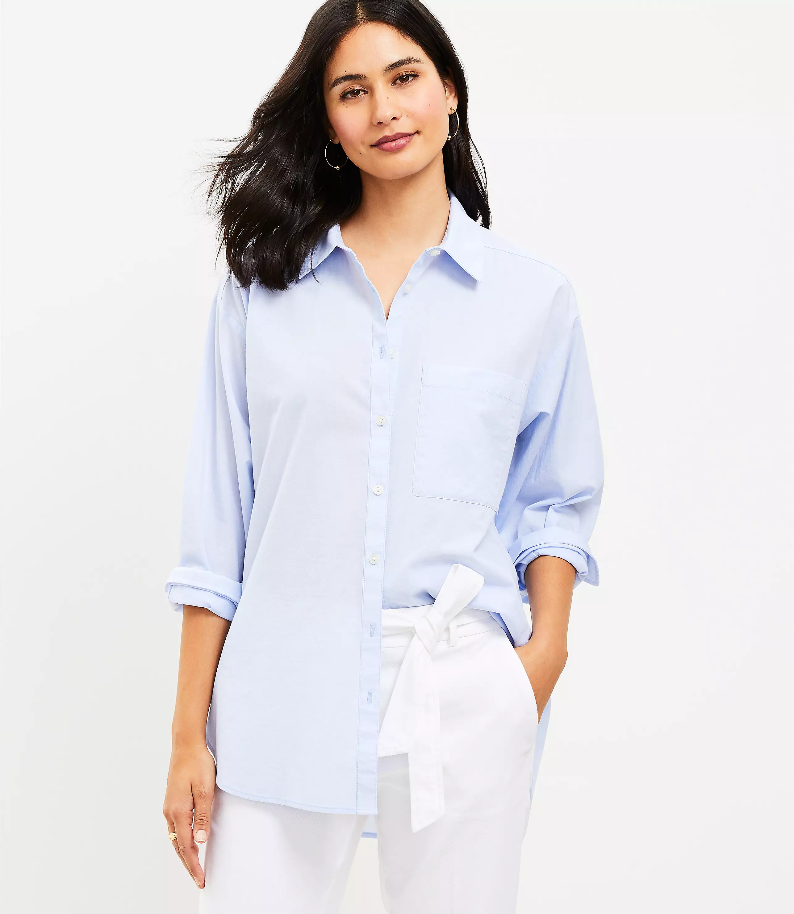 Oversized Everyday Shirt | LOFT