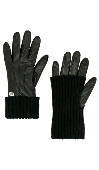Carmel Gloves in Black | Revolve Clothing (Global)