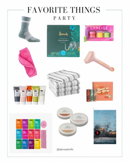 Going to a Favorite Things Party soon? Here are some ideas of things to bring. Sephora products are 20% off until 12/10. 

#LTKGiftGuide #LTKfindsunder50 #LTKHoliday