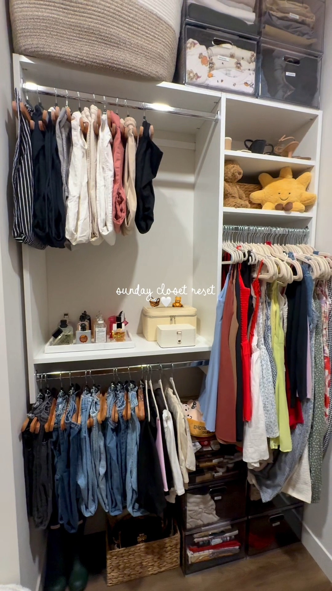 small apartment closet organization

#LTKHome #LTKmorningroutine #LTKdayinmylife