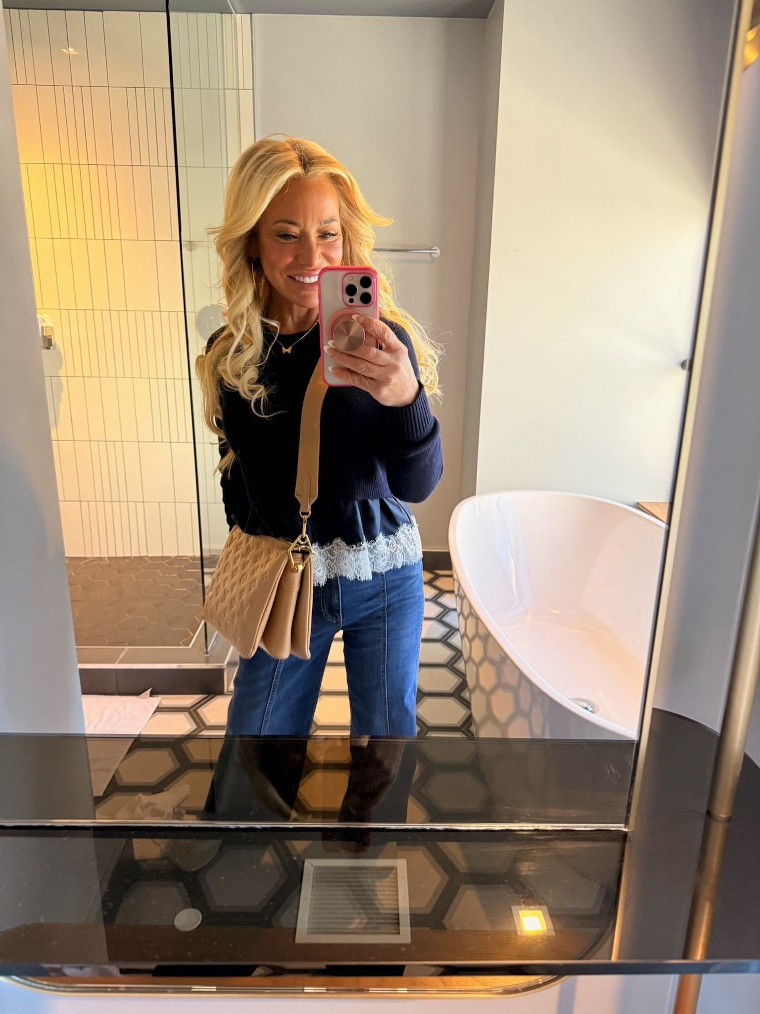 Sweater outfit but make it chic 💖✨

#travel #ootd #sweater

#LTKHoliday #LTKTravel #LTKootd