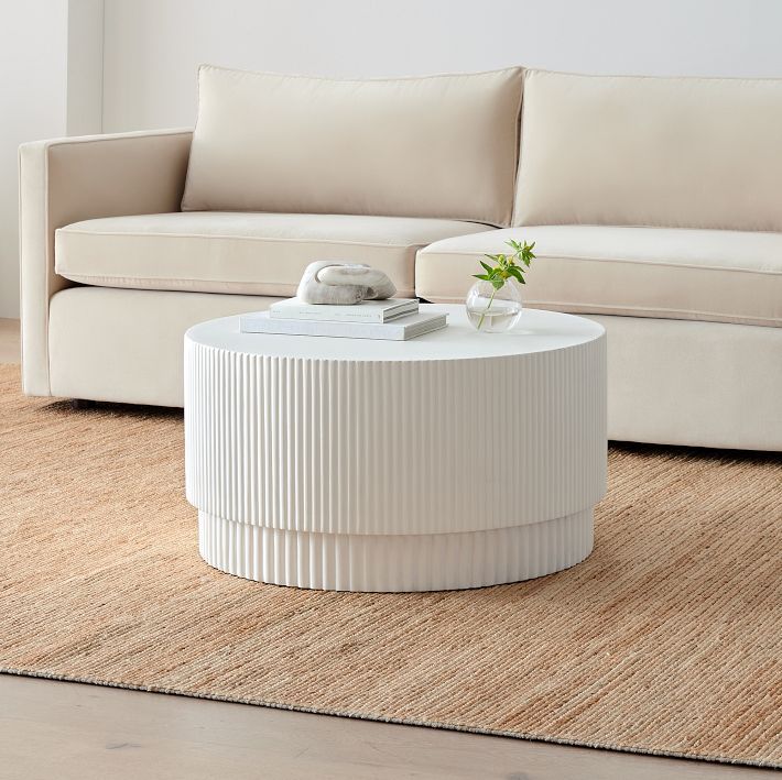 Fluted Coffee Table (32") | West Elm (US)