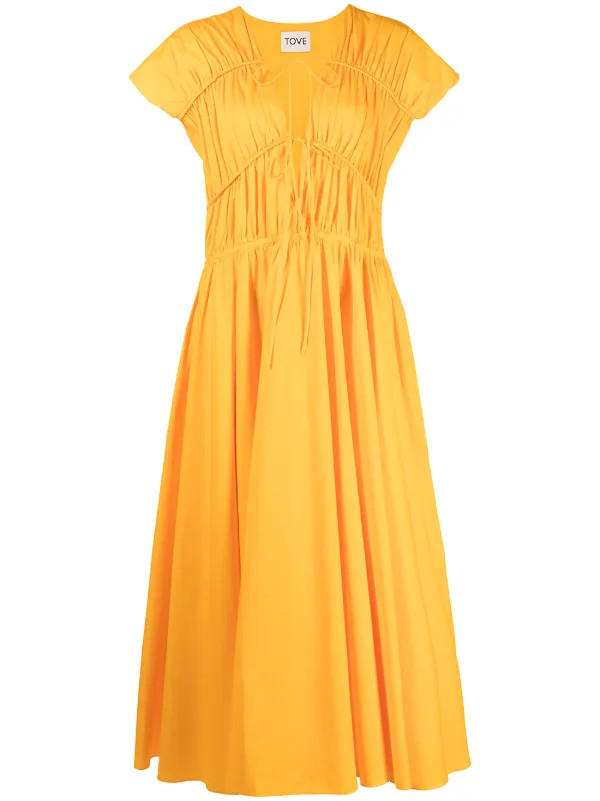 Ceres flared midi dress | Farfetch Global