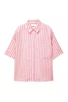 Short sleeve striped shirt | PULL and BEAR UK