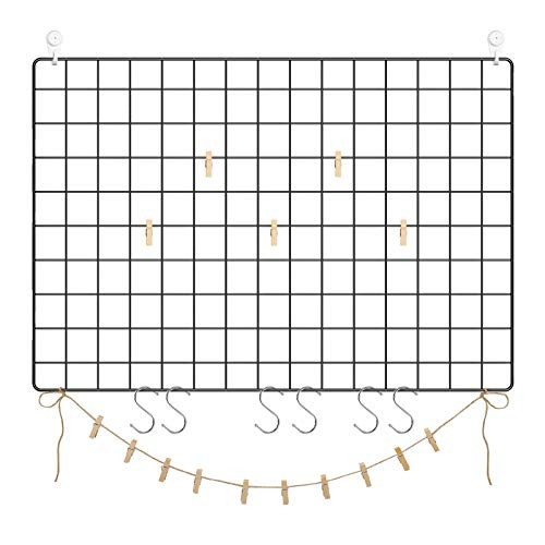 GBYAN Wall Grid 2 Pack Grid Wall Panels Wall Organizer Picture Board for Room and Office Photo Di... | Amazon (US)