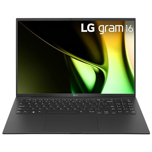 LG gram 16-inch Lightweight Laptop, Intel Evo Edition - AI-enabled Intel Core Ultra 7 Processor, Windows 11 Home, 32GB RAM, 2TB SSD, Black | Amazon (US)