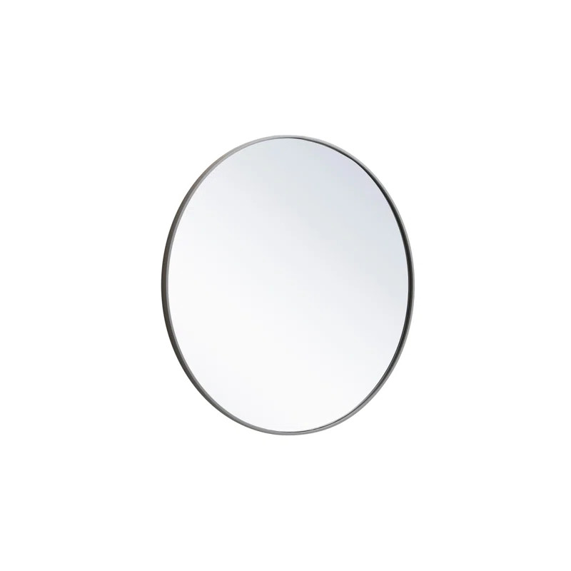Sabine Metal Round Wall Mirror | Wayfair North America