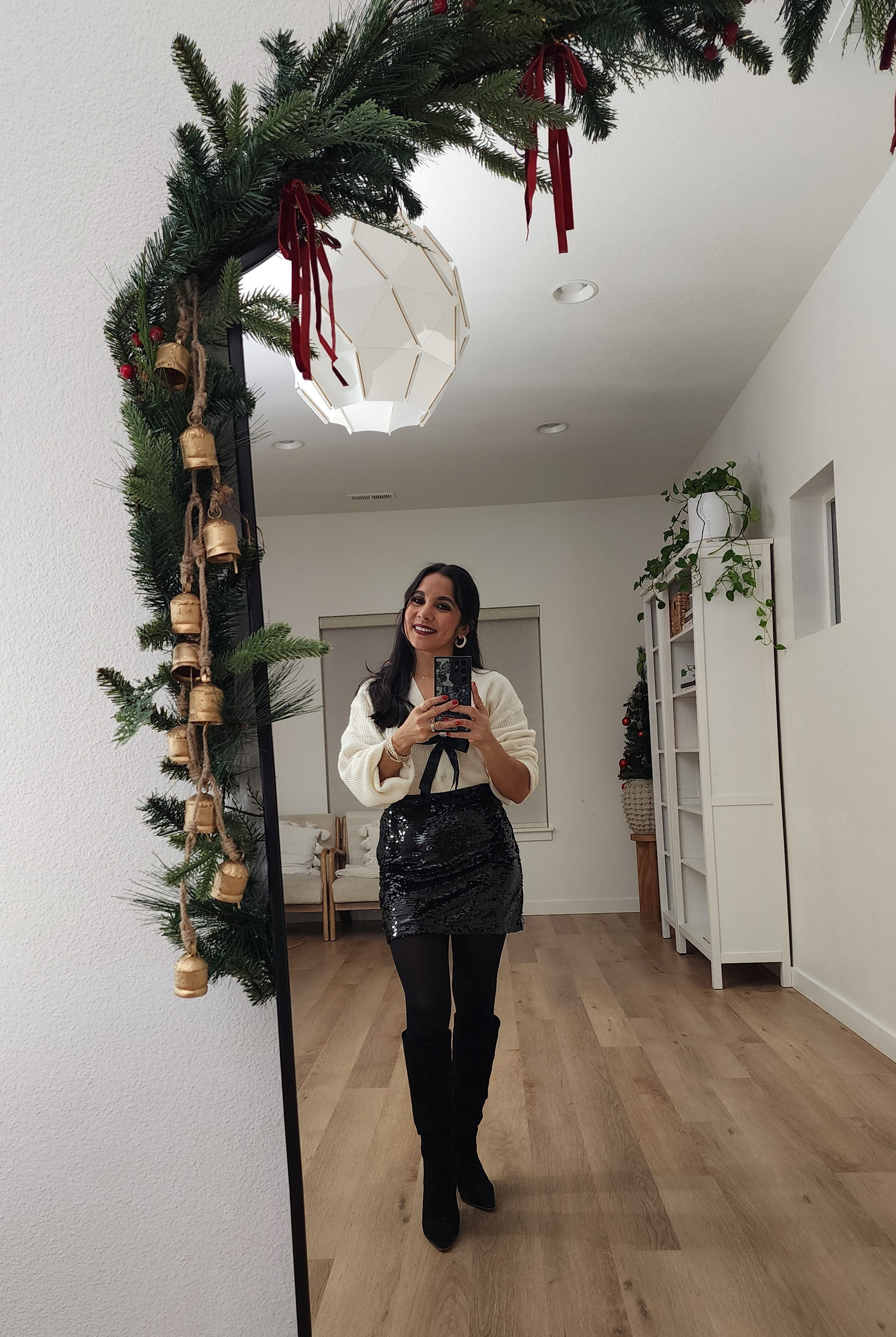 This outfit is perfect for your next holiday party!Top:smallSkirt xsBoots 6

#LTKSeasonal #LTKHoliday #LTKPetite