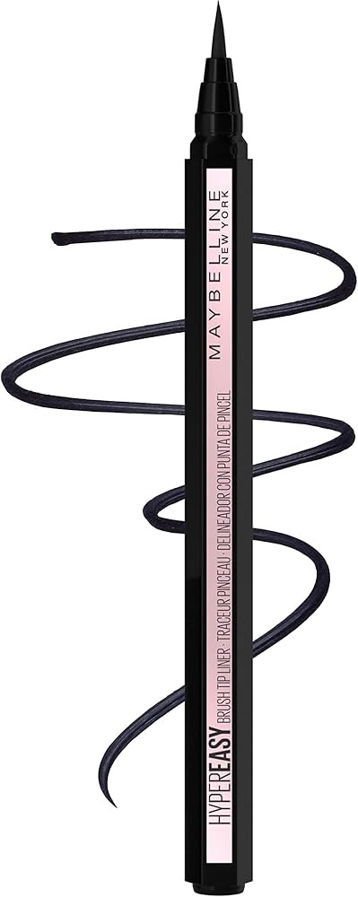 Maybelline Hyper Easy Liquid Pen No-Skip Eyeliner, Satin Finish, Waterproof Formula, Eye Liner Ma... | Amazon (US)