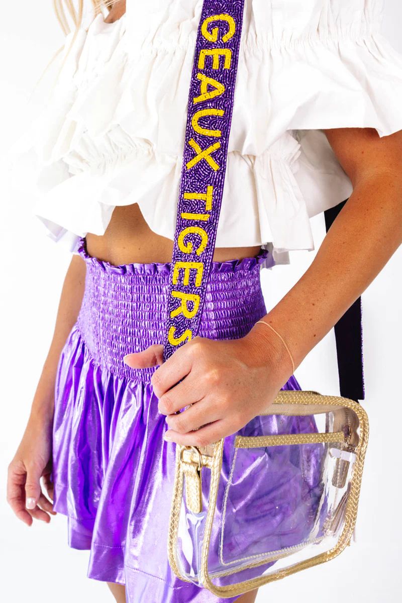 That's The Spirit Bag Strap - Geaux Tigers | The Impeccable Pig