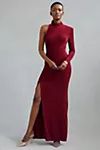 MISHA Pauline Asymmetrical High-Slit Maxi Dress | Anthropologie (US)