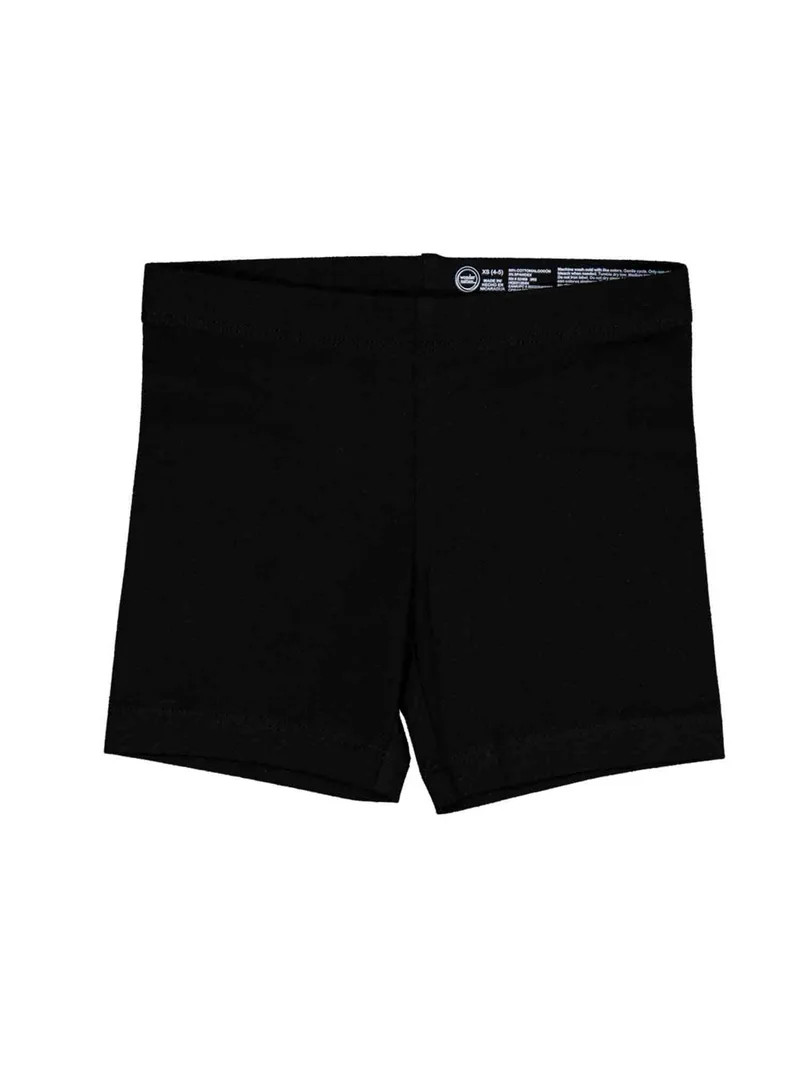 Wonder Nation Girls 4-Pack Bike Short, Sizes 4-18 & Plus | Walmart (US)