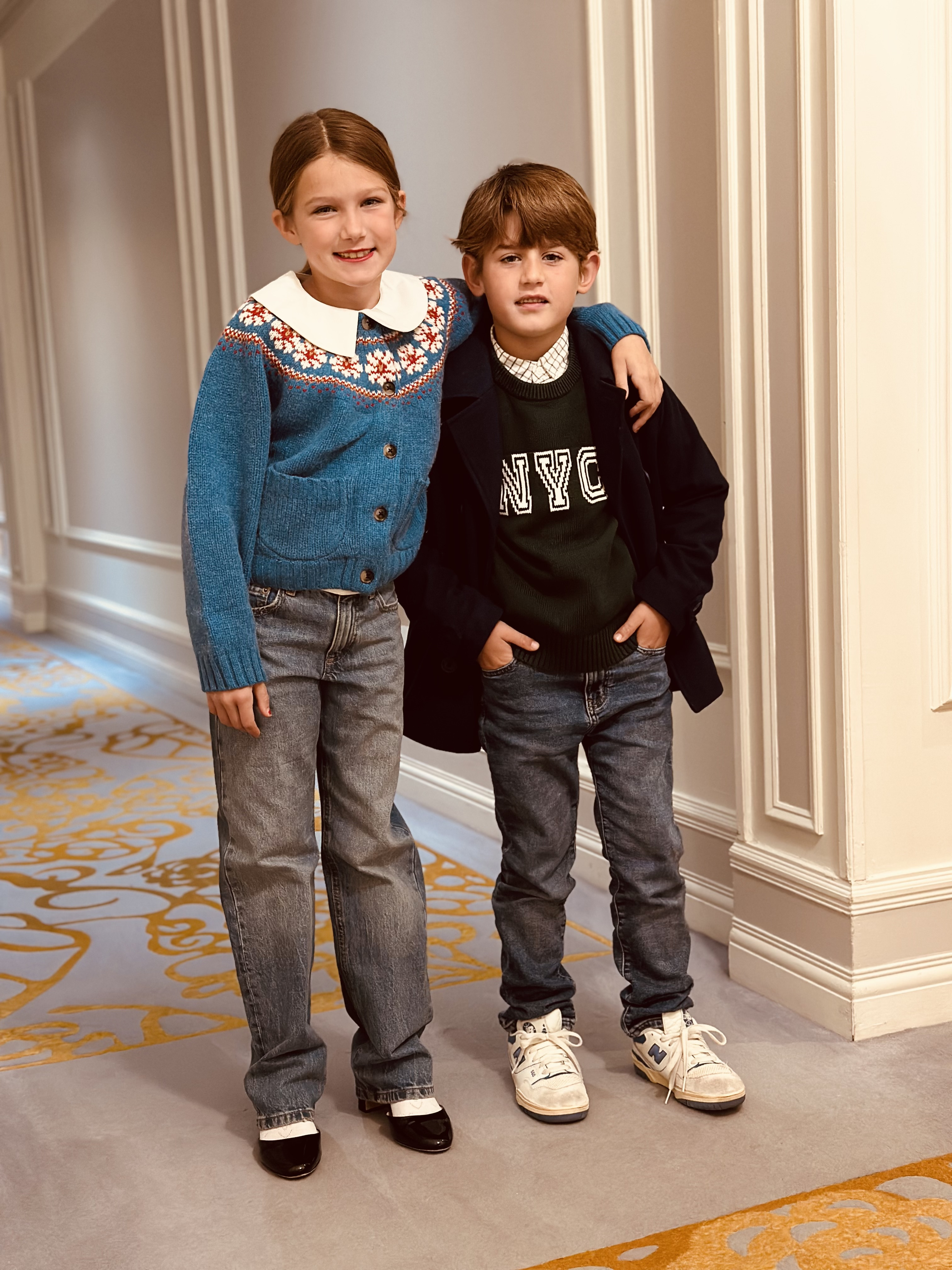 My favorite little tourists 😁
Birdie is matching me today with her cardigan and collar and Boyce looks like the cutest little collegiate 🍎

#LTKTravel #LTKFindsUnder100 #LTKFamily