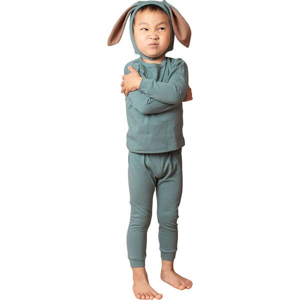 Laurel Bunny Pajama with Bonnet & Tail - Band of the Wild Pretend Play, Play Tents & Vanities | M... | Maisonette