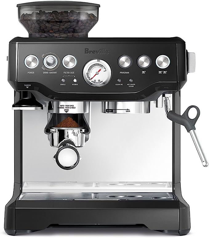 Breville BES870BSXL Barista Express Espresso Machine, Black Sesame | Amazon (US)