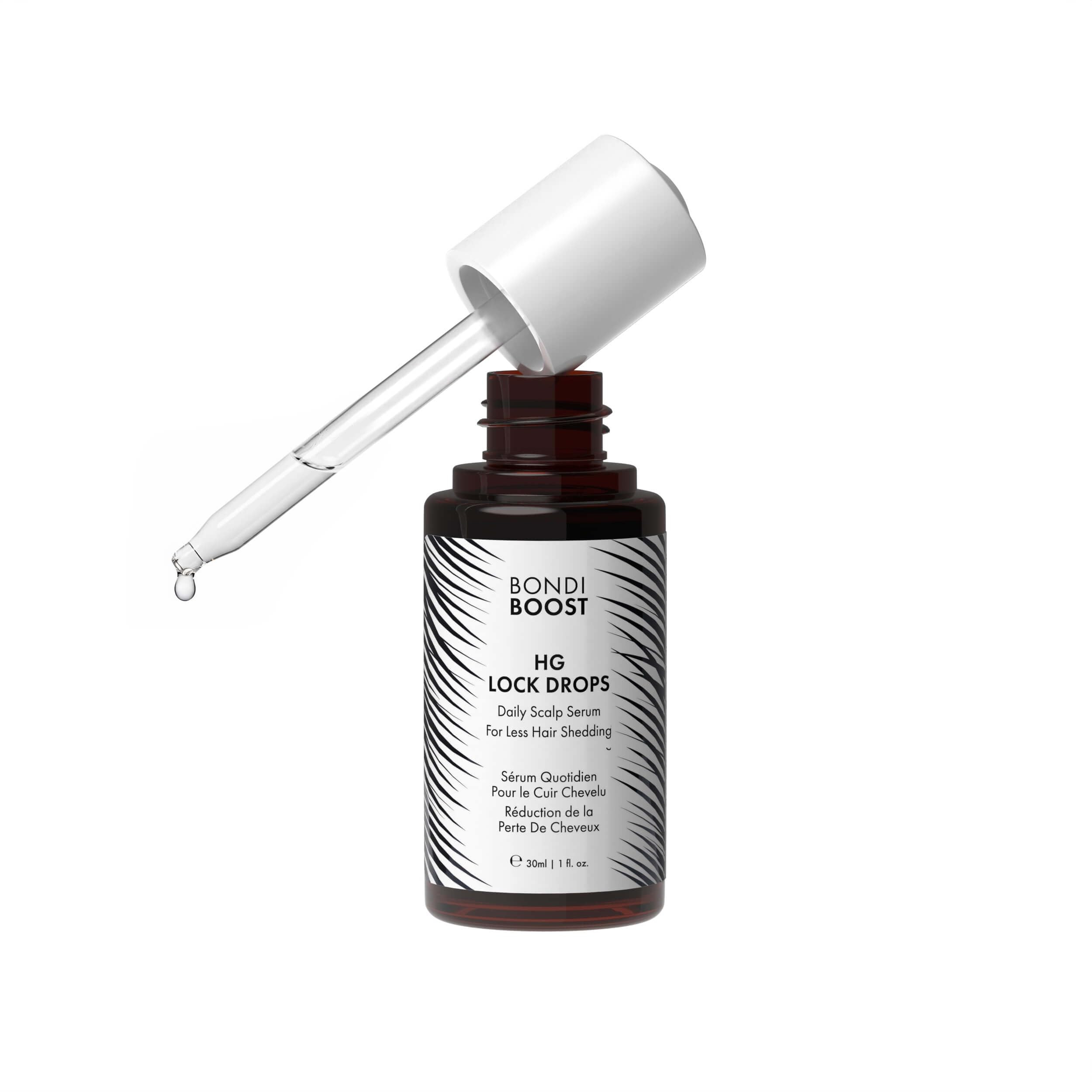 BondiBoost HG Lock Drops Daily Hair Serum for Women – Non-Greasy, Reduces Hair Thinning, Stimul... | Amazon (US)