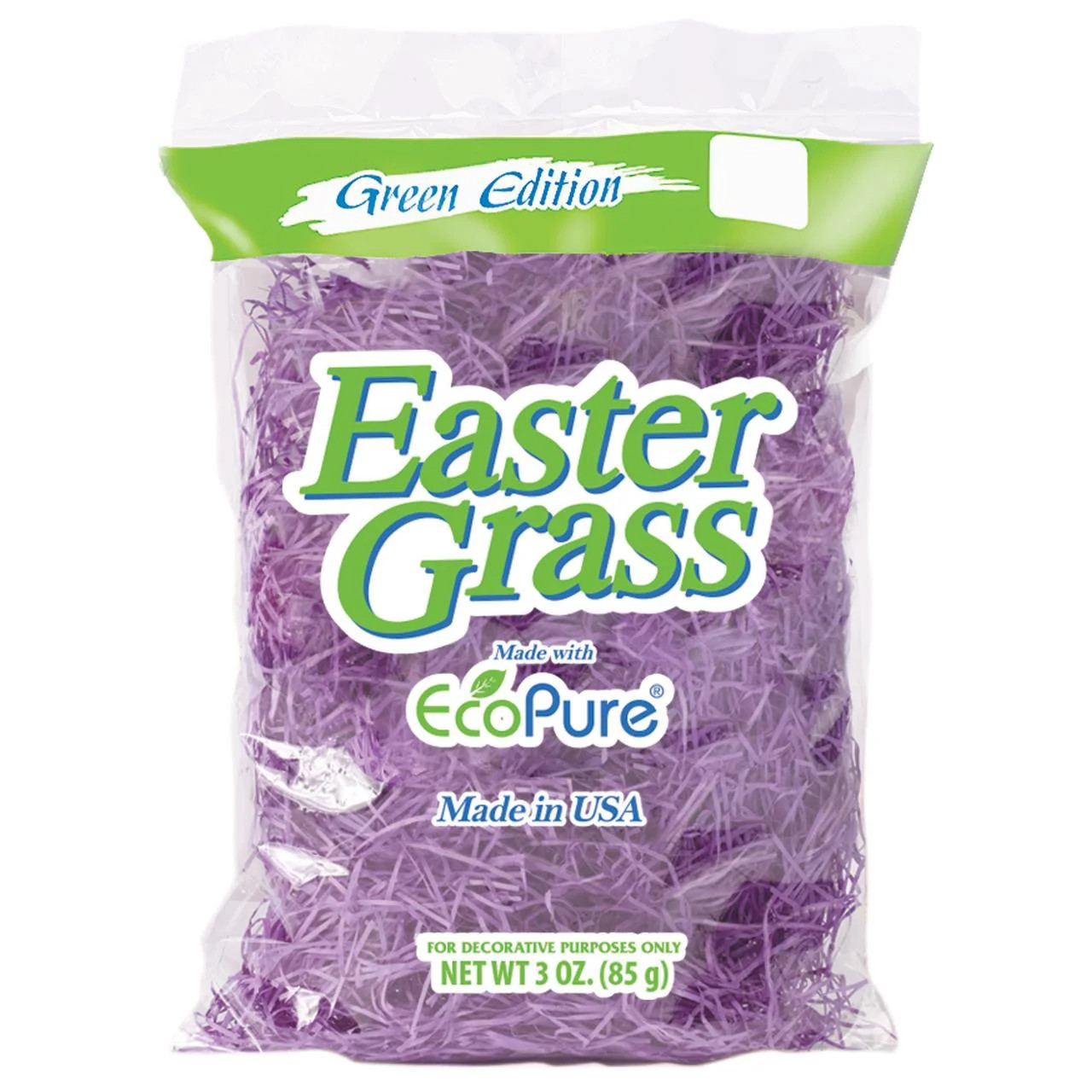 Easter Unlimited EcoPure Biodegradable Easter Grass, Purple, 3 oz. | Walmart (US)