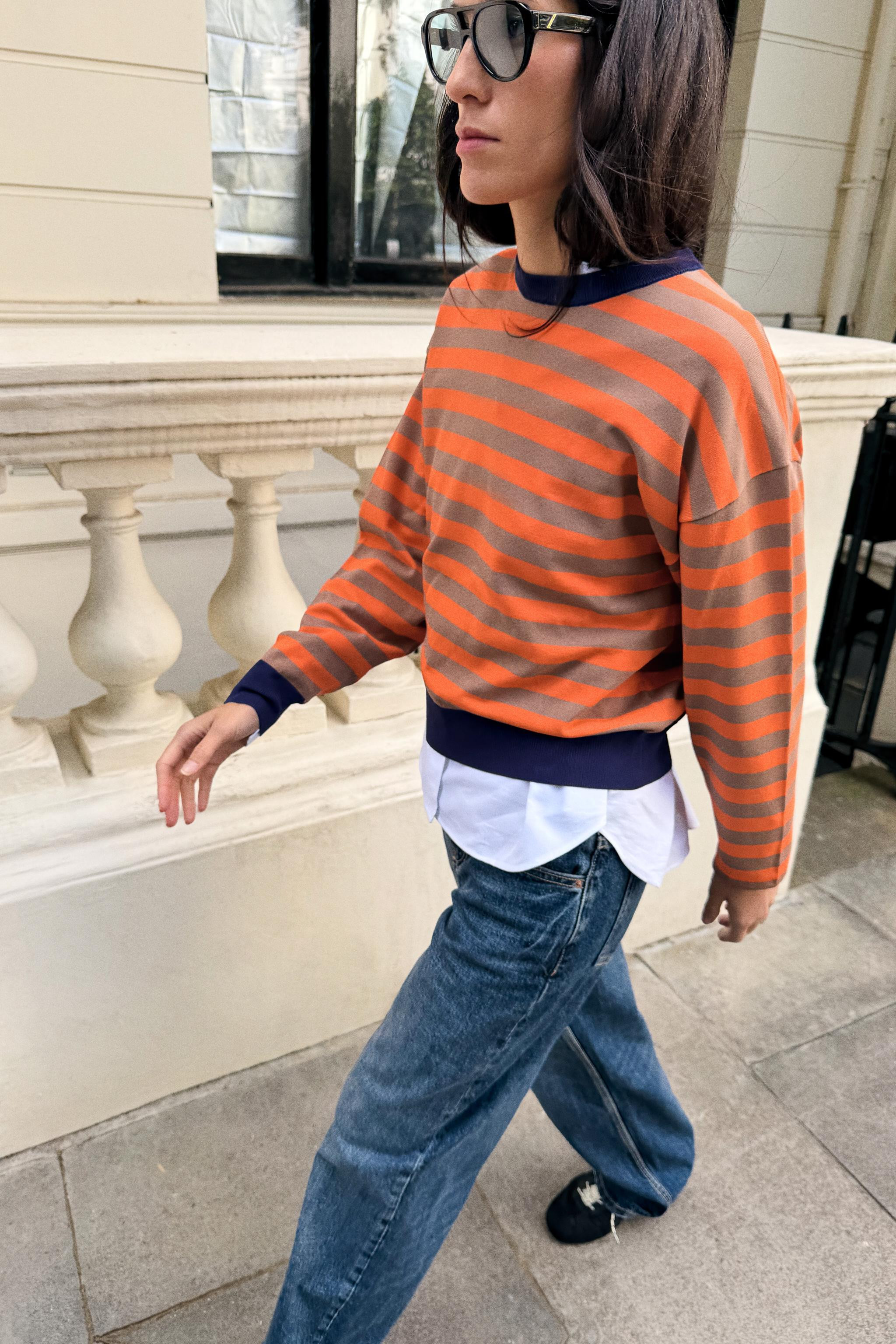 STRIPED KNIT JUMPER | Zara US
