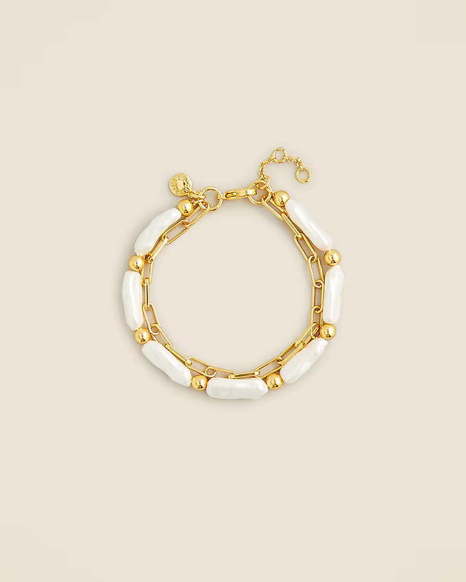 Layered pearl bracelet | J. Crew US