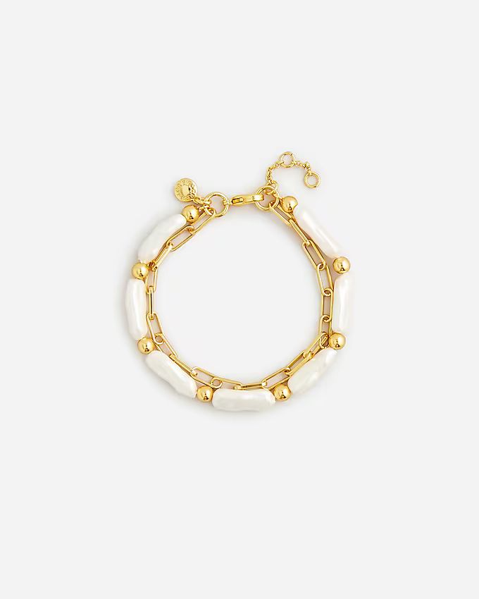 Layered pearl bracelet | J. Crew US