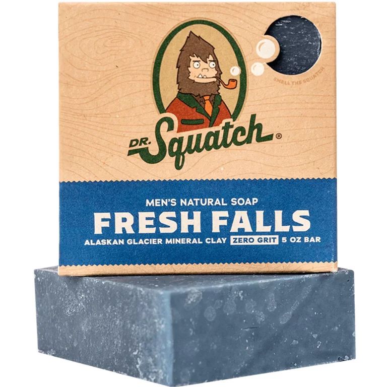 Dr. Squatch Natural Bar Soap, Fresh Falls, 5 oz - Walmart.com | Walmart (US)