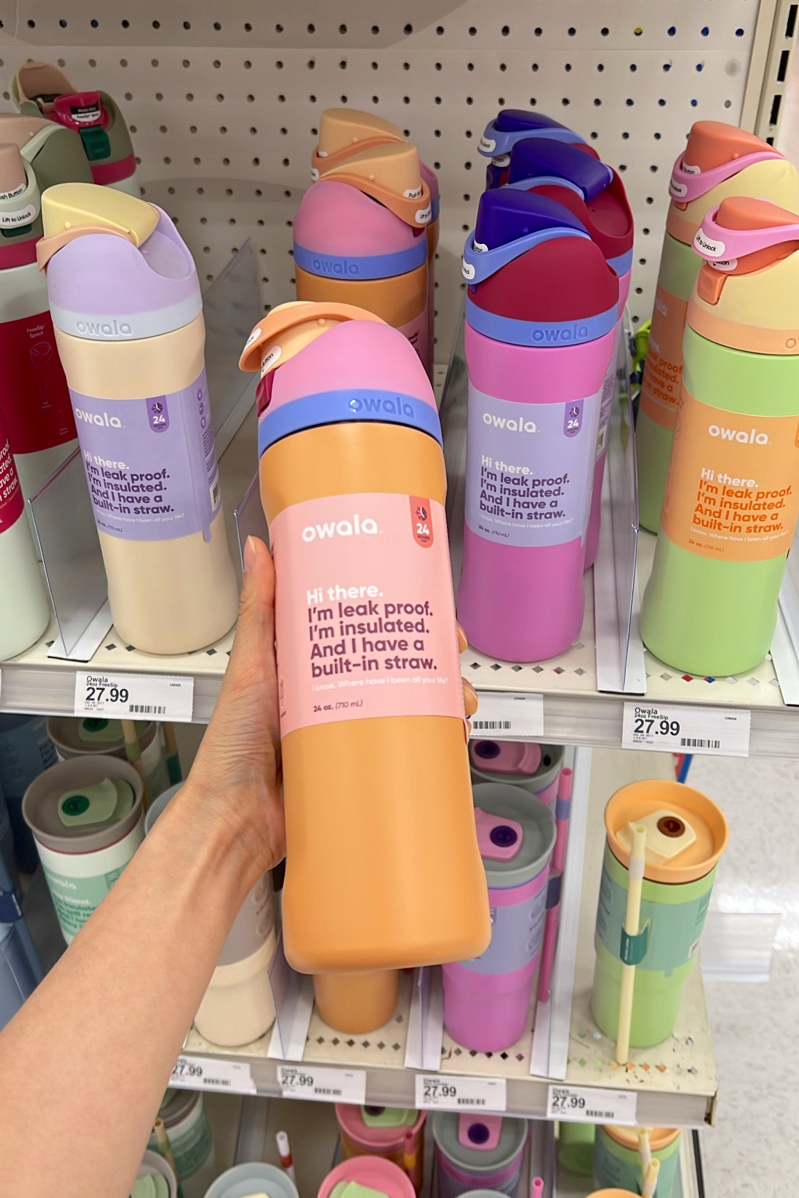 Fun owala water bottle colors at Target! 

#LTKGiftGuide #LTKfindsunder50