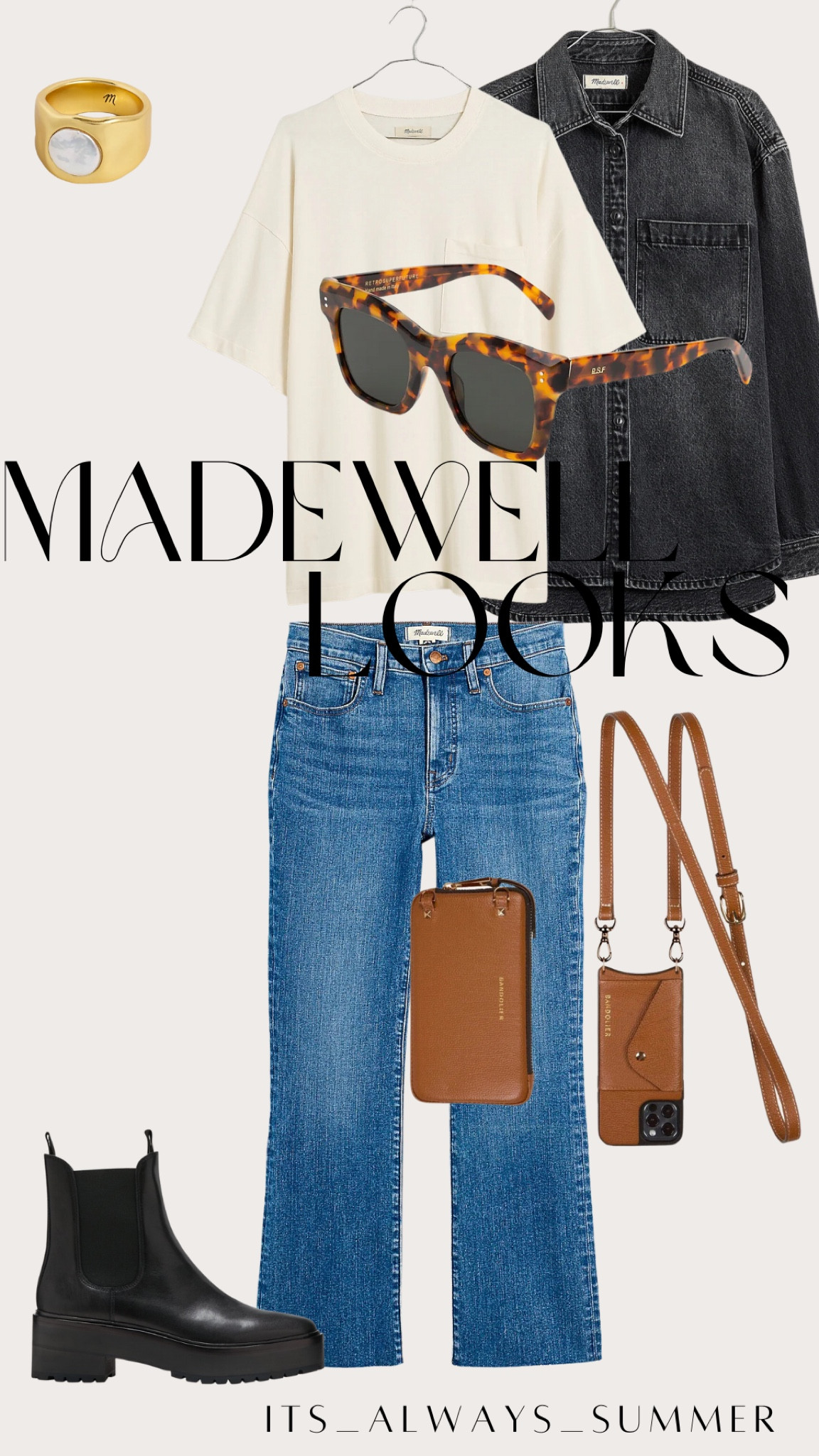 MADEWELL:  outfit inspo! 🩶🖤

#falloutfits #jeans #denim #skirts #datenightoutfits #weddingoutfits #holidayoutfits #giftsforher #madewell #sale 

#LTKworkwear #LTKsalealert #LTKxMadewell