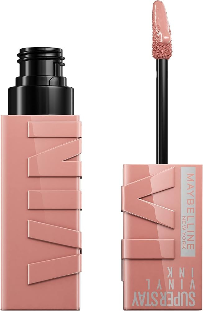 Maybelline Super Stay Vinyl Ink Longwear No-Budge Liquid Lipcolor Makeup, Highly Pigmented Color ... | Amazon (US)