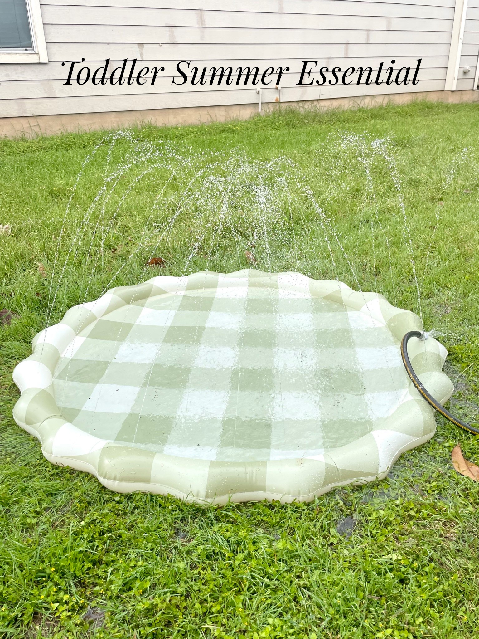 Check out our new favorite splash pad for toddlers! Just hook up your hose and the fun begins! My four year old son loves ours, and I appreciate that it encourages him to play outside. 

#LTKBaby #LTKKids #LTKmomlife