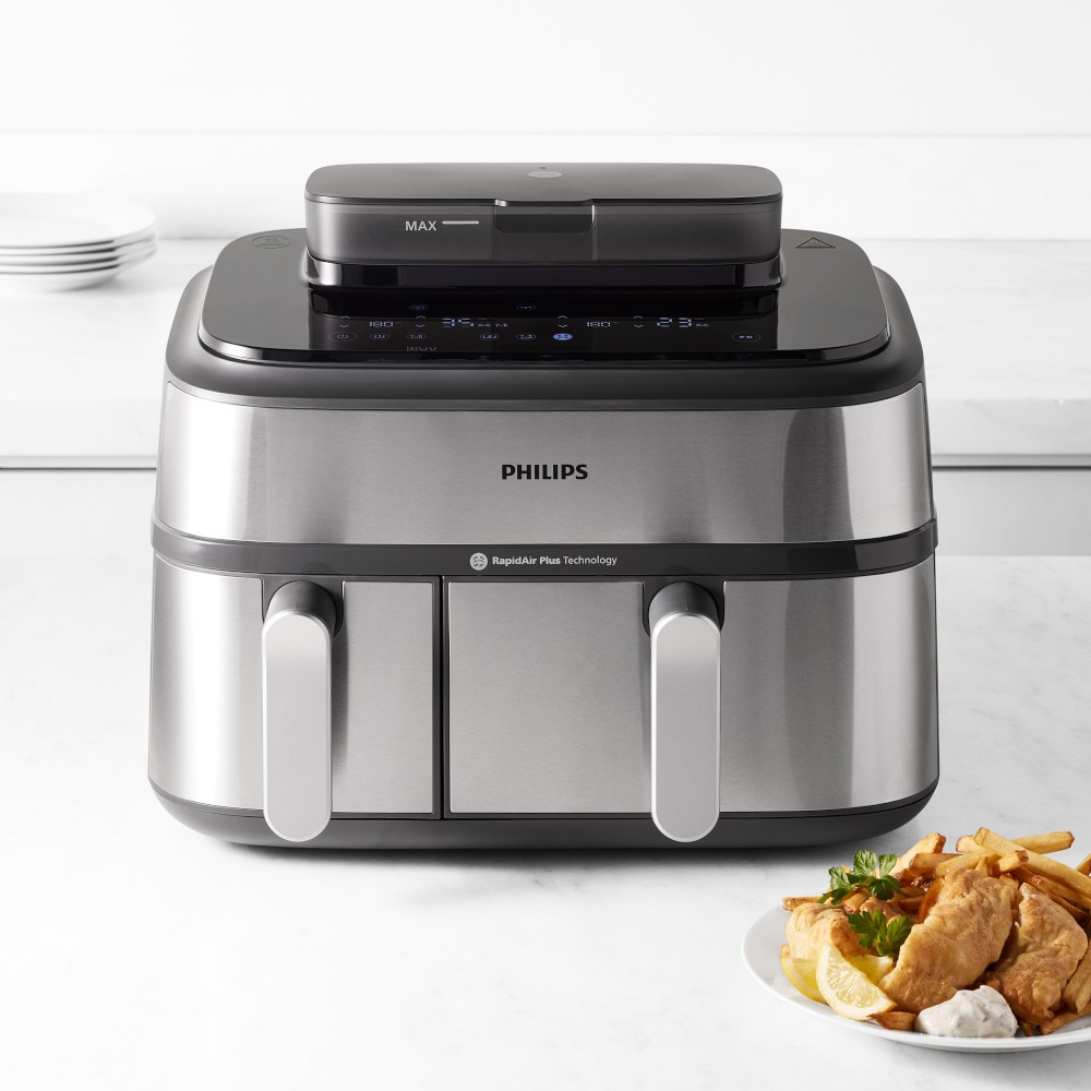Philips 5000 Series Dual Basket Airfryer with Steam | Williams-Sonoma