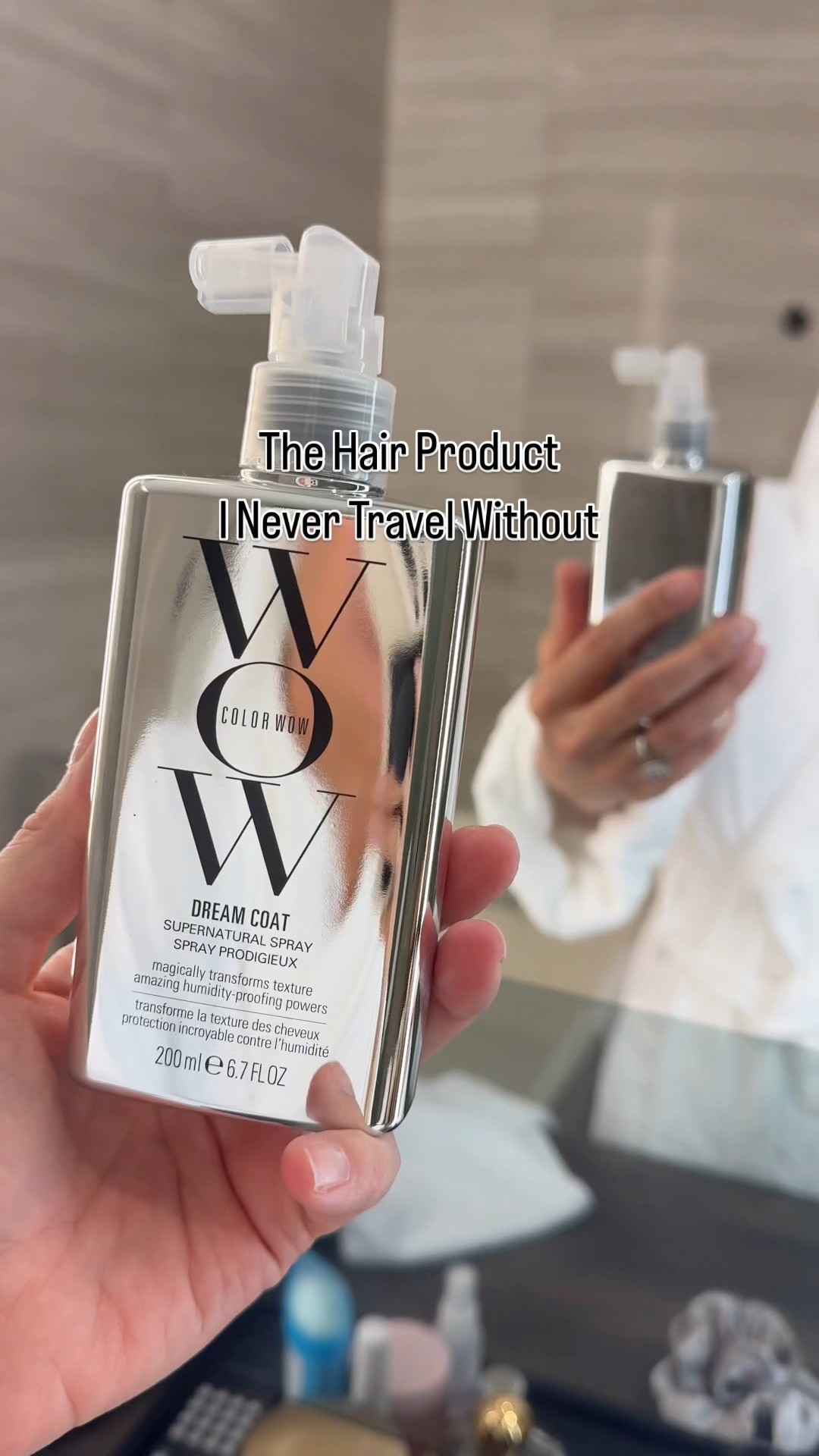 Frizzy hair? You need this! It's a game changer. Just spray it on wet hair right after your shower and style as normally. You'll love the results of smoother shinier hair! Travel Essential for humid weather.

#LTKSeasonal #LTKBeauty #LTKOver40