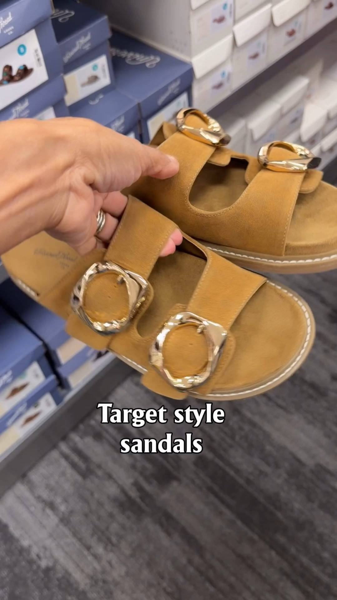 These big buckle sandals look so good at an affordable price 

@Target 
Spring sandals 
Vacation style 

#LTKSeasonal #LTKOver40 #LTKTravel
