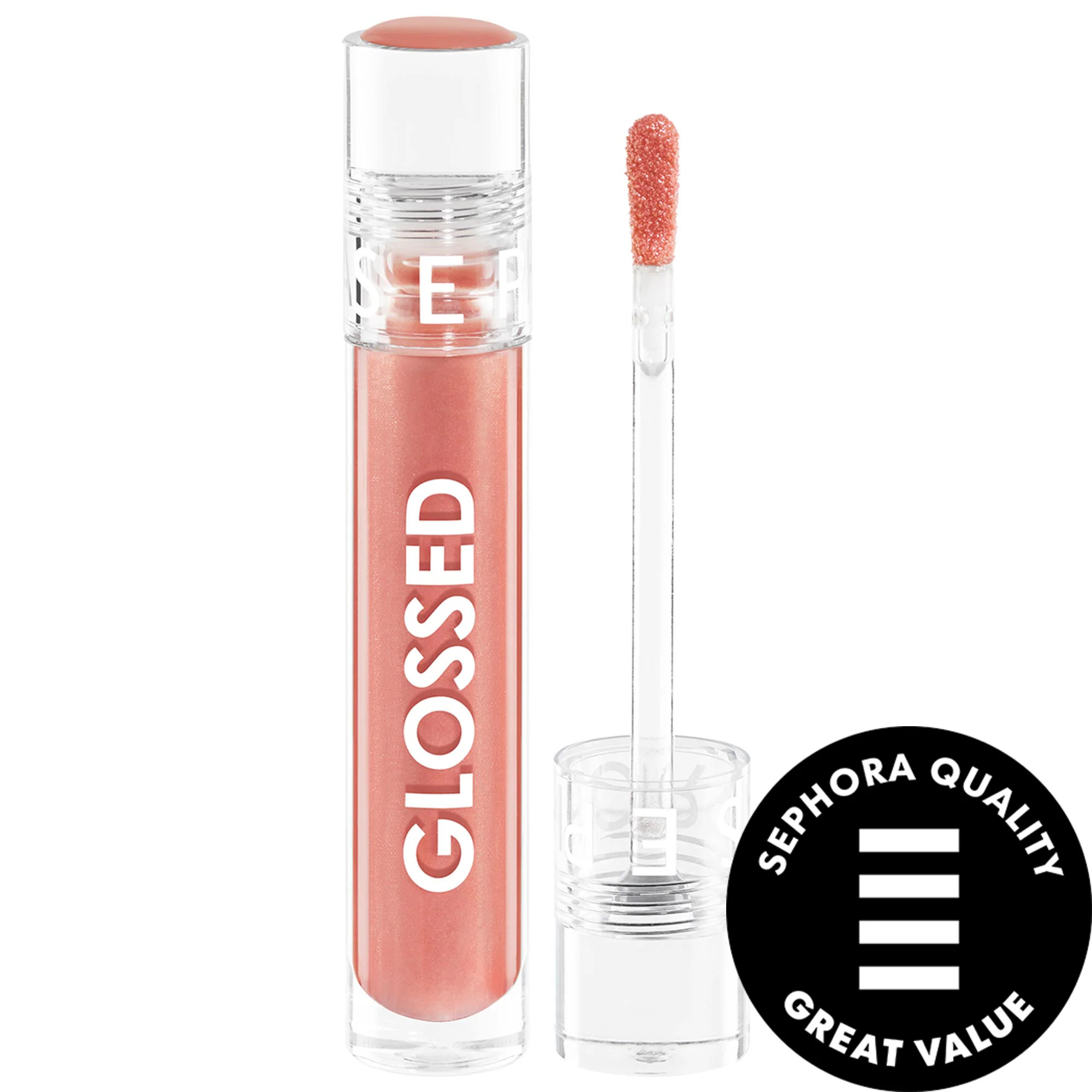 SEPHORA COLLECTION Glossed Hydrating Long Wear Lip Gloss 15 Brave 0.16 oz / 5 mL | Sephora (US)