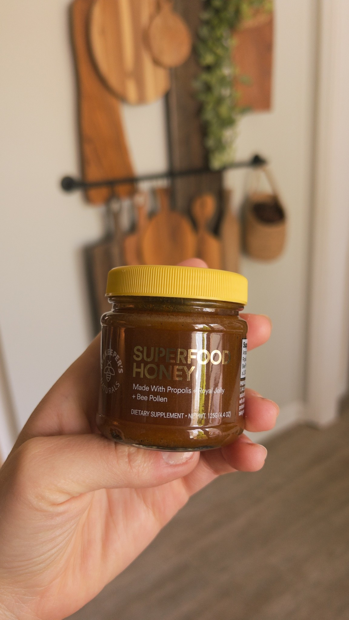 Beekeepers naturals superfood honey, taking it daily for immunity 

#LTKSeasonal #LTKfoodie #LTKmomlife