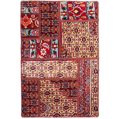 2' 9'' x 1' 11'' Zanjan Authentic Persian Hand Knotted Area Rug - 112043 | Los Angeles Home of rugs