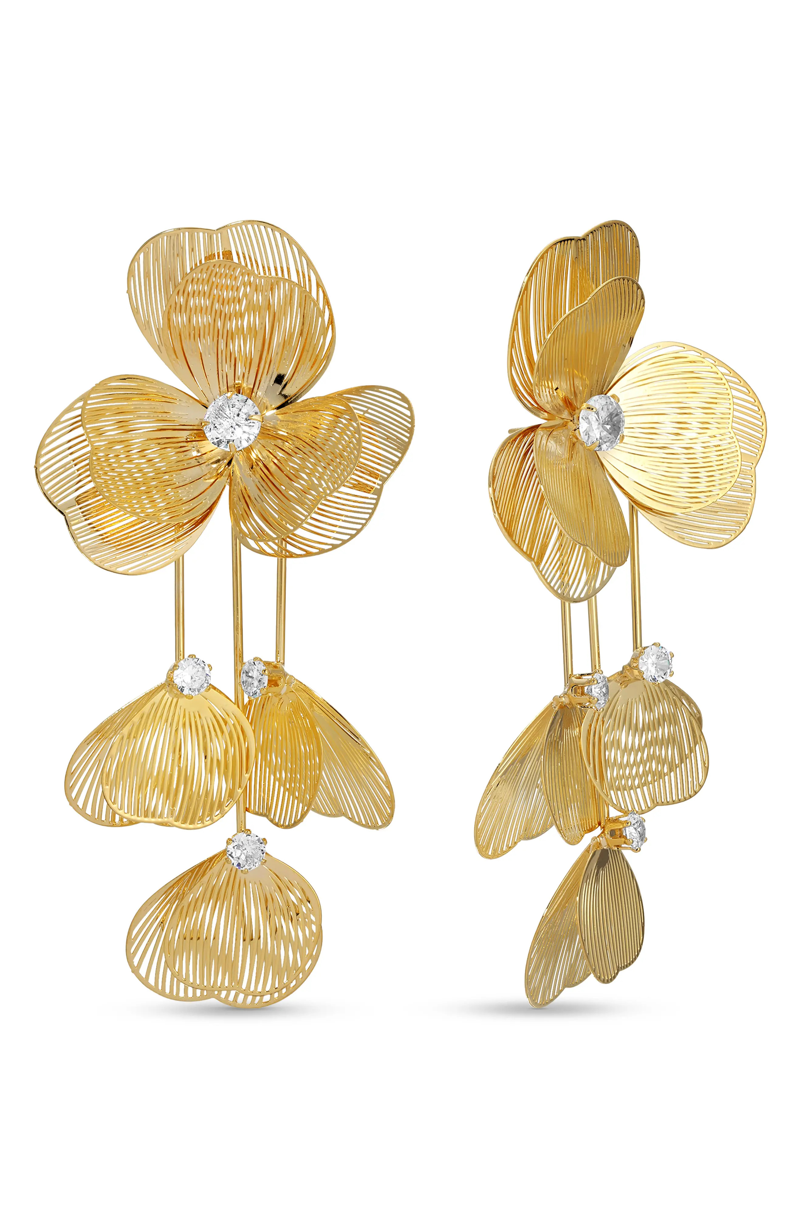 Monica Flower Drop Earrings (Women) | Nordstromrack | Nordstrom Rack