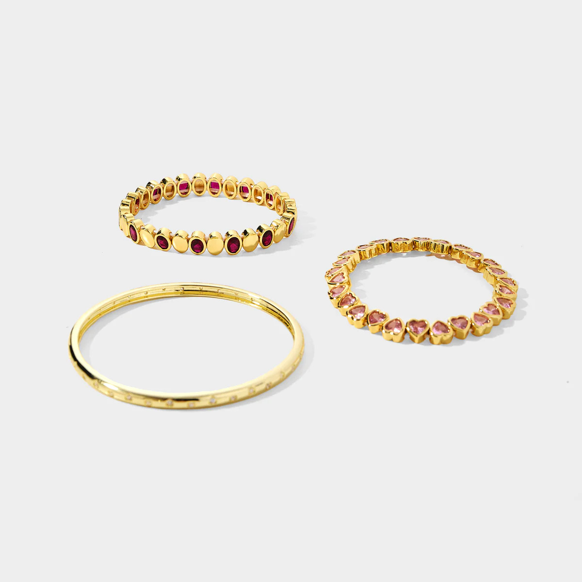 Bordeaux Bracelet Stack | Allie + Bess