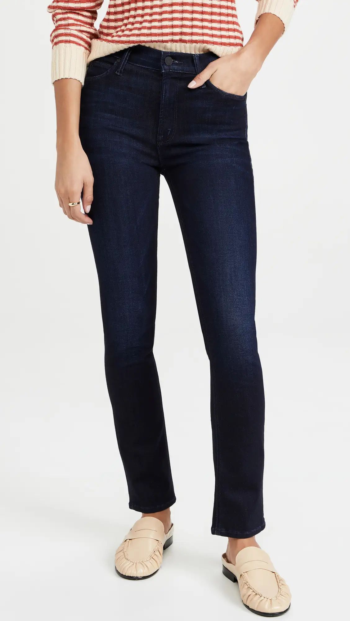 MOTHER The Mid Rise Dazzler Ankle Jeans | Shopbop | Shopbop