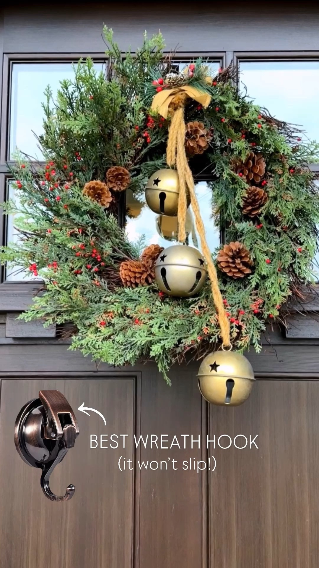 These have been a favorite from everyone who tried them! Best wreath hooks and hooks for holiday decor & Christmas decor — on sale pack of 4!

#LTKSaleAlert #LTKHoliday #LTKCyberWeek