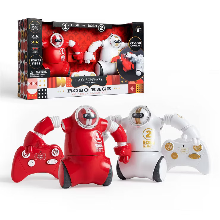 FAO Schwarz Robo Rage RC Robot Boxer Set | Target