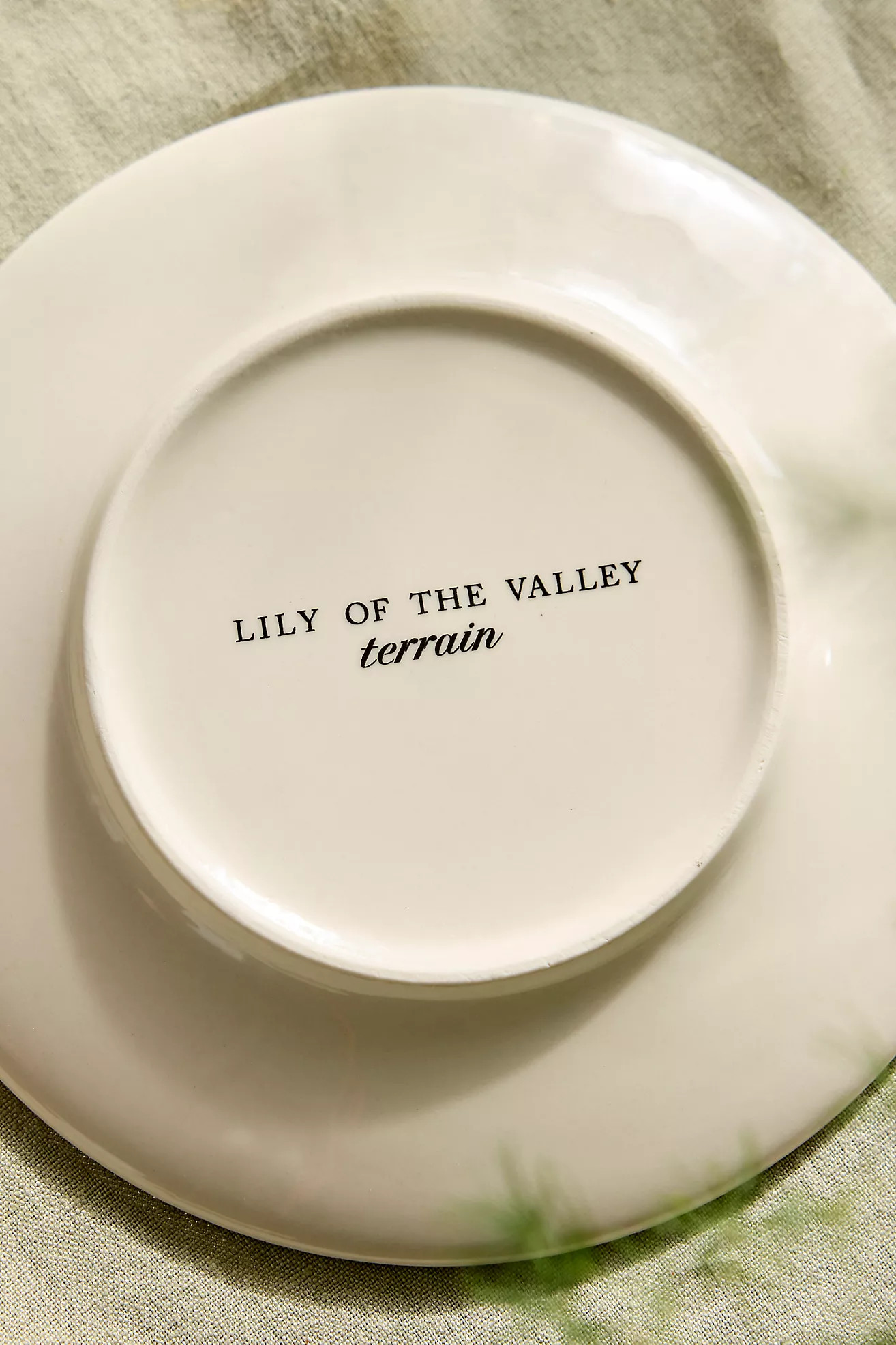 Spring Botanical Stoneware Plate | Anthropologie (US)