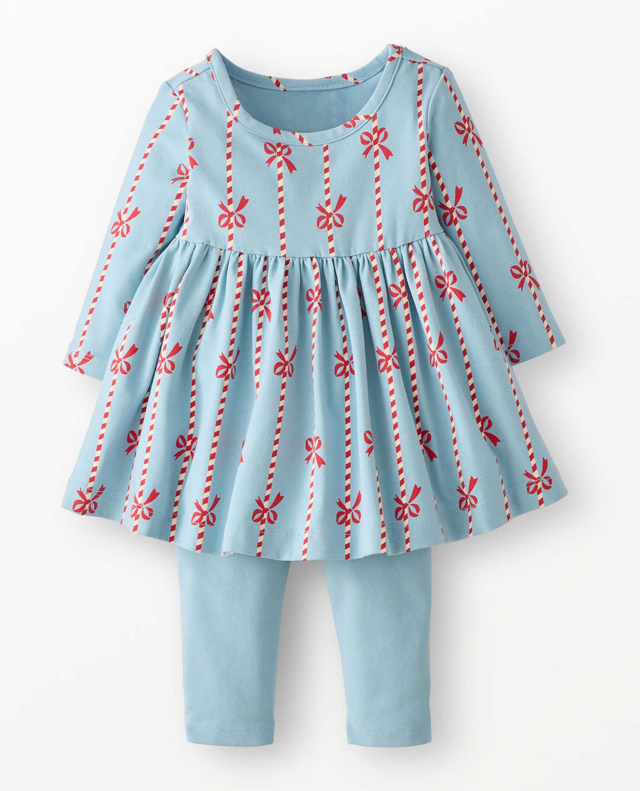 Baby Holiday Skater Dress & Leggings Set | Hanna Andersson