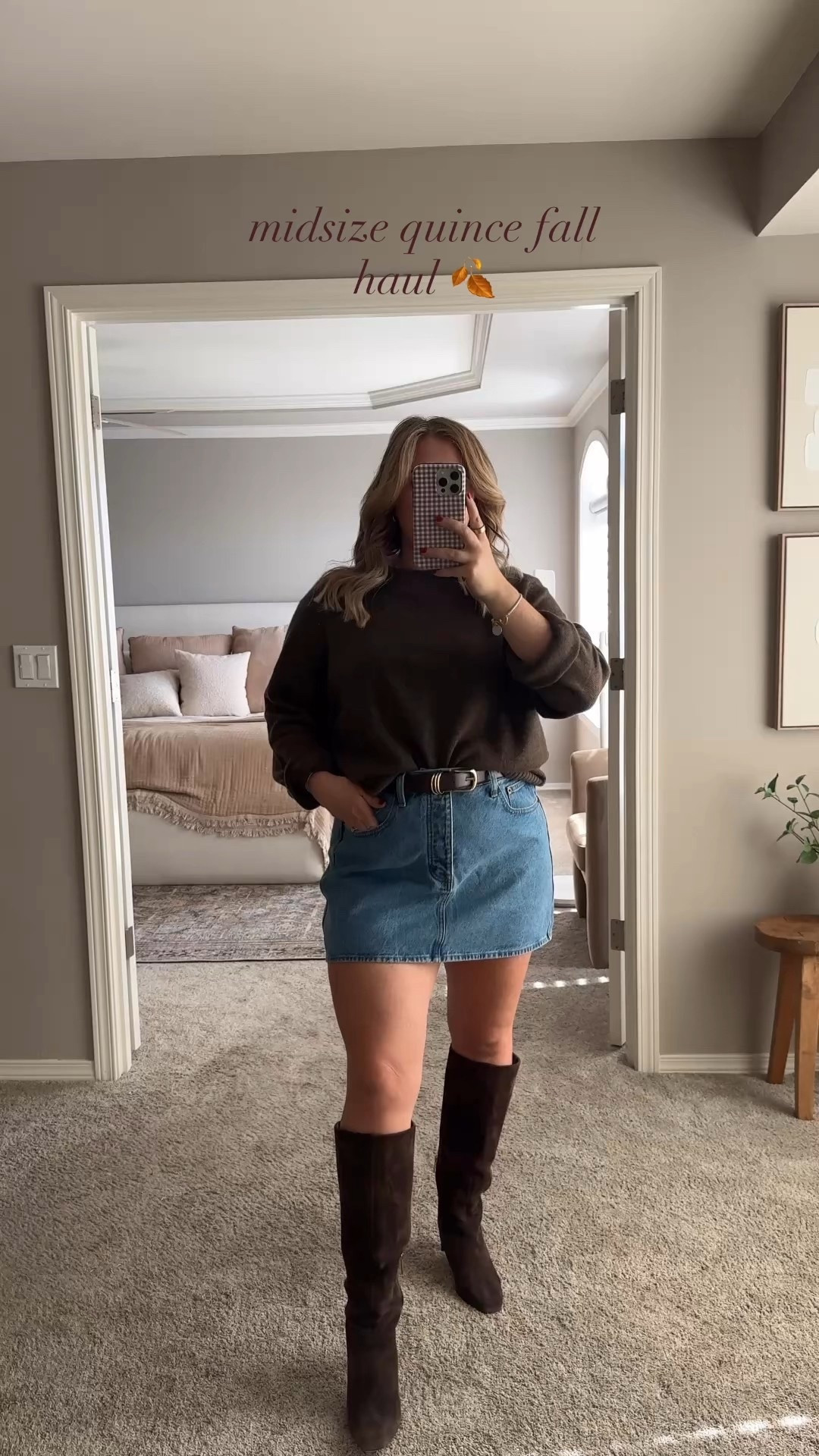 Midsize Quince Haul 🤎✨ Perfect pieces for any fall outfit! 🍂🍁 I’m wearing a size large in everything 🫶🏻 Runs TTS

#quincepartner @onequince

#LTKMidsize #LTKStyleTip #LTKSeasonal