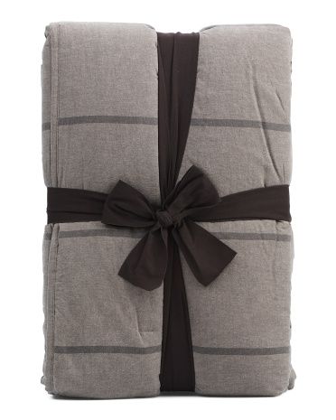 Luxury Linen Blend Quilt Set | TJ Maxx