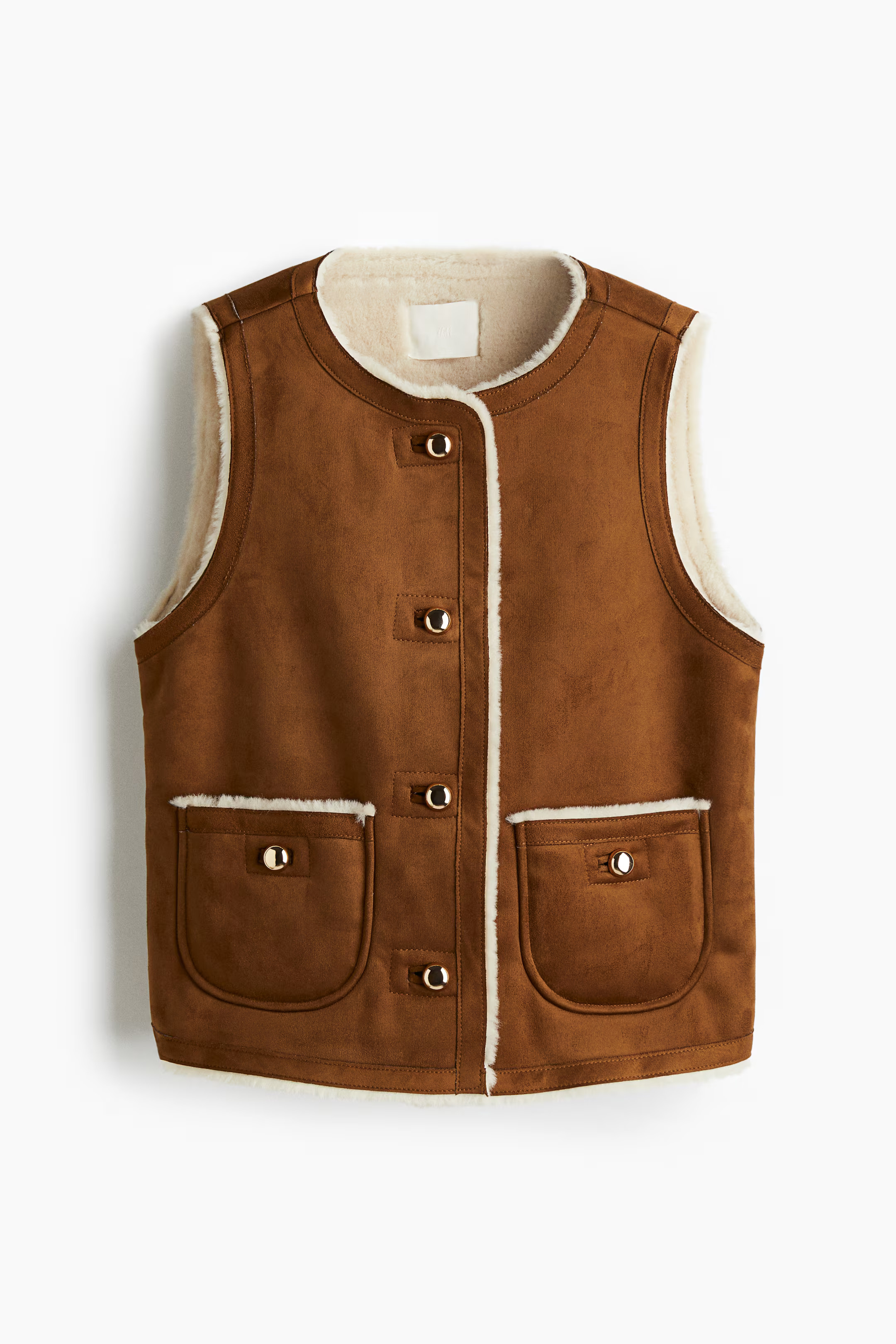 Pile-lined gilet | H&M (US + CA)